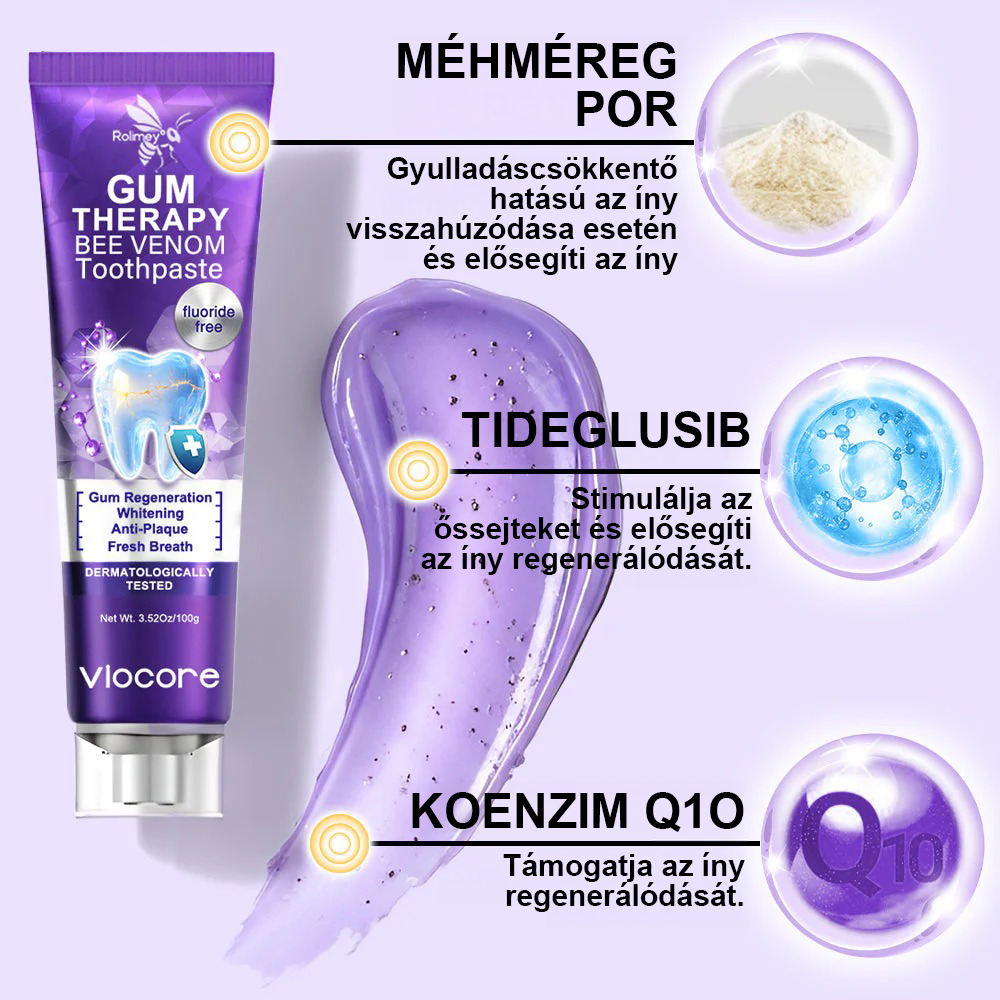 🌟Rolimey® VioCore fogkrém méhméreggel