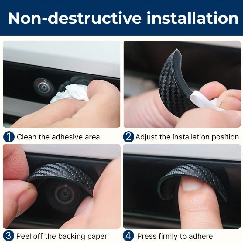 đ Waterproof Rear View Camera Rain Shield Cover