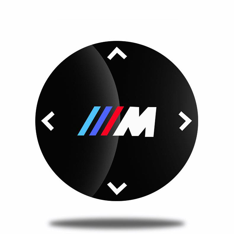 Dekoratív matrica a BMW multimédia gombhoz