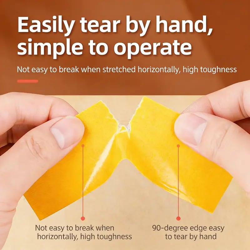 đ„ Heavy-Duty Double-Sided Grid Tape â Strong Hold, Easy Tear & Clean Removal