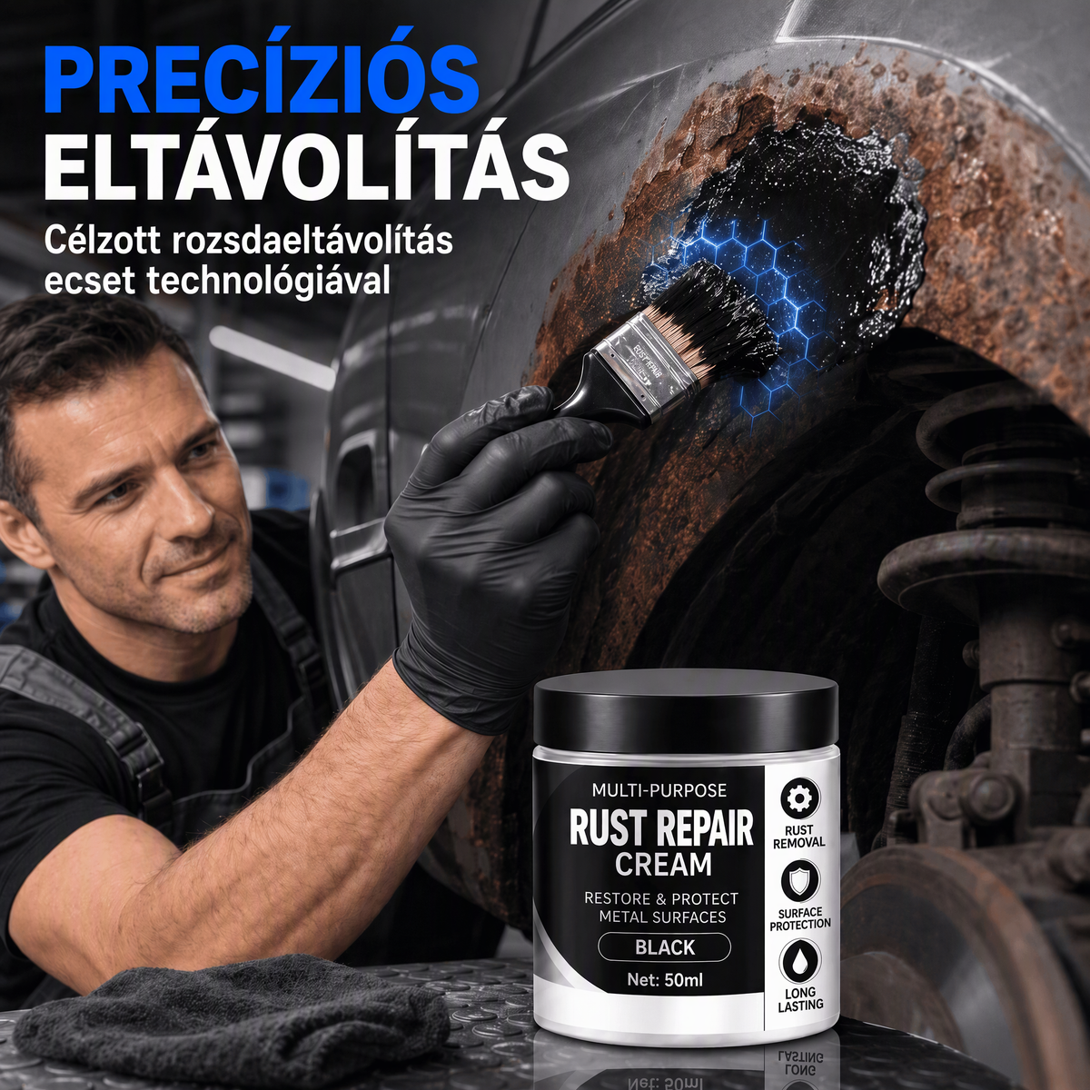đ Rozsda javĂtĂł krĂ©m autĂłhoz Ă©s hĂĄztartĂĄsi fĂ©mhez â KönnyƱ felhasznĂĄlĂĄs, hatĂ©kony rozsda eltĂĄvolĂtĂĄs