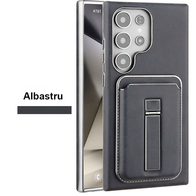 💼 Kombinált tok Samsunghoz: Tartó + Pénztárca + Mágnes | Utazáshoz, munkába és mindennapi használatra