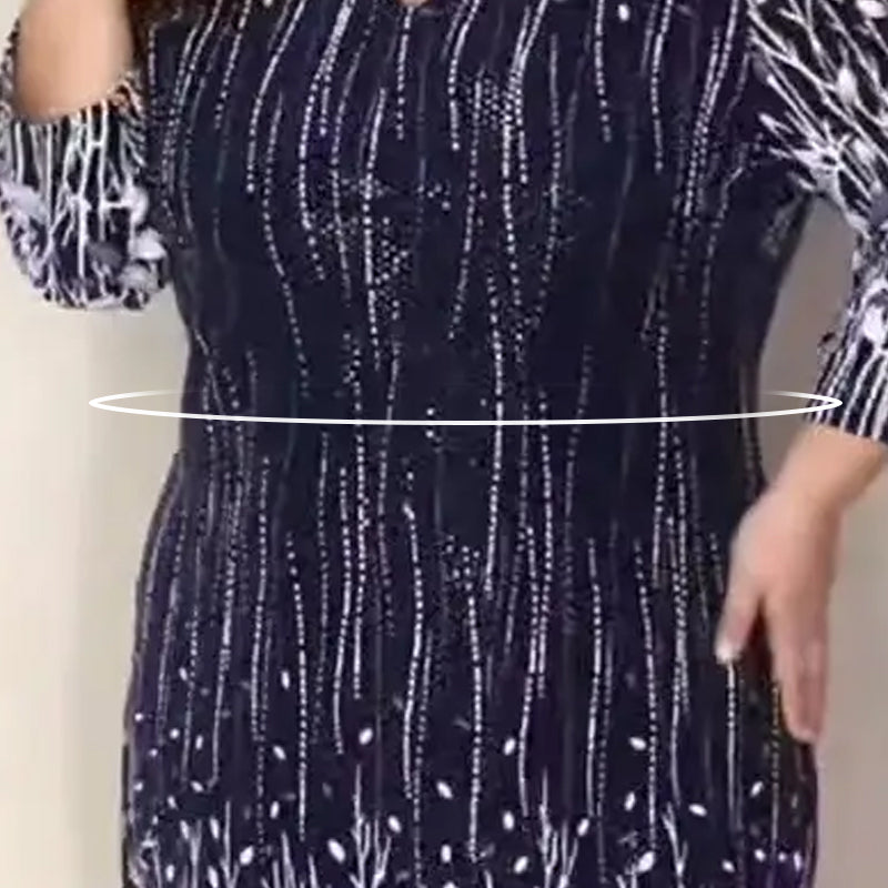 【S-4XL】🌿 Elegáns női hosszú ujjú ruha