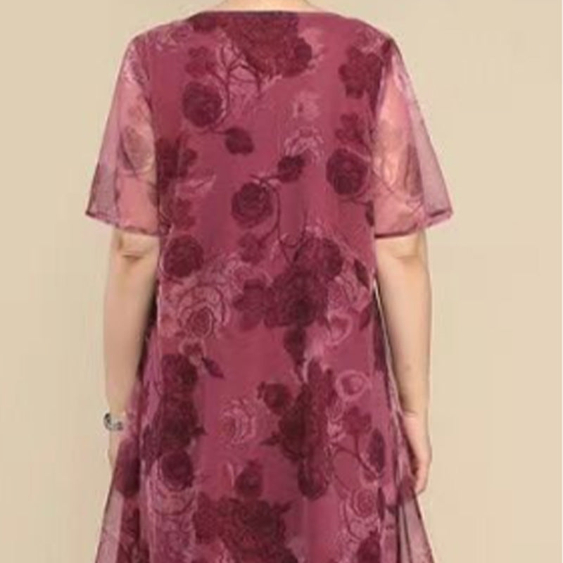 🌺Elegáns, bő sifon ruhák plus size méretekben
