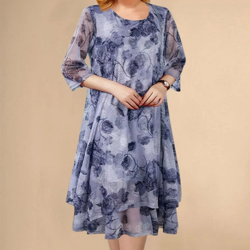 🌺Elegáns, bő sifon ruhák plus size méretekben