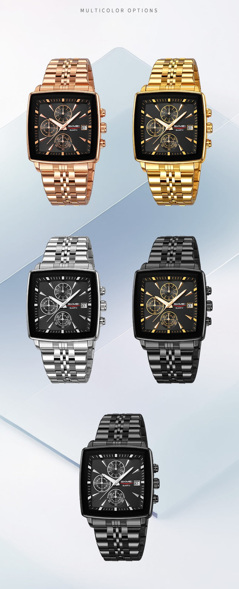 ⌚Multifunkciós vízálló kvarcóra férfiaknak