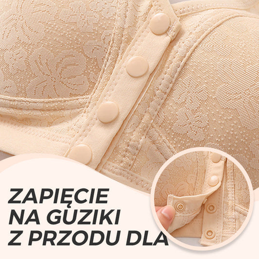 🥰Rendkívül kényelmes női alsónemű elülső gombos záródással【🔥1 + 1 ingyenes🔥】