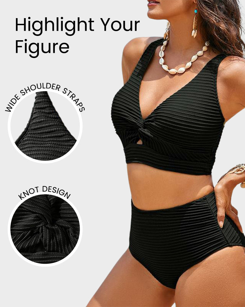 👙Magas derekú bikini szett