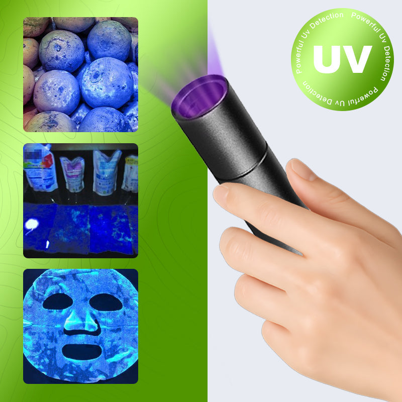 đŠđ„ŠđïžâđšïžUV-fekete fĂ©nyƱ zseblĂĄmpa zöldsĂ©gek ellenĆrzĂ©sĂ©hez