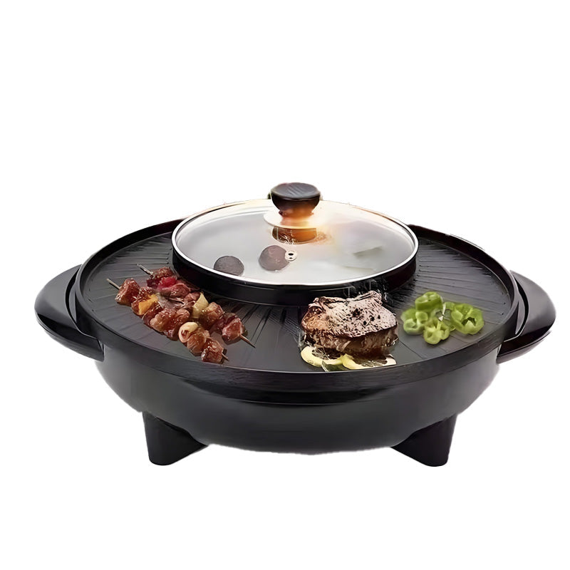 Kombinált grill és forró edény