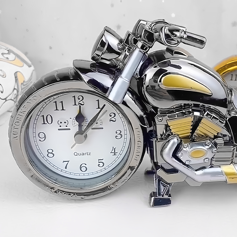 ⏰ Kreatív motorkerékpár ébresztőóra 🏍️🎁