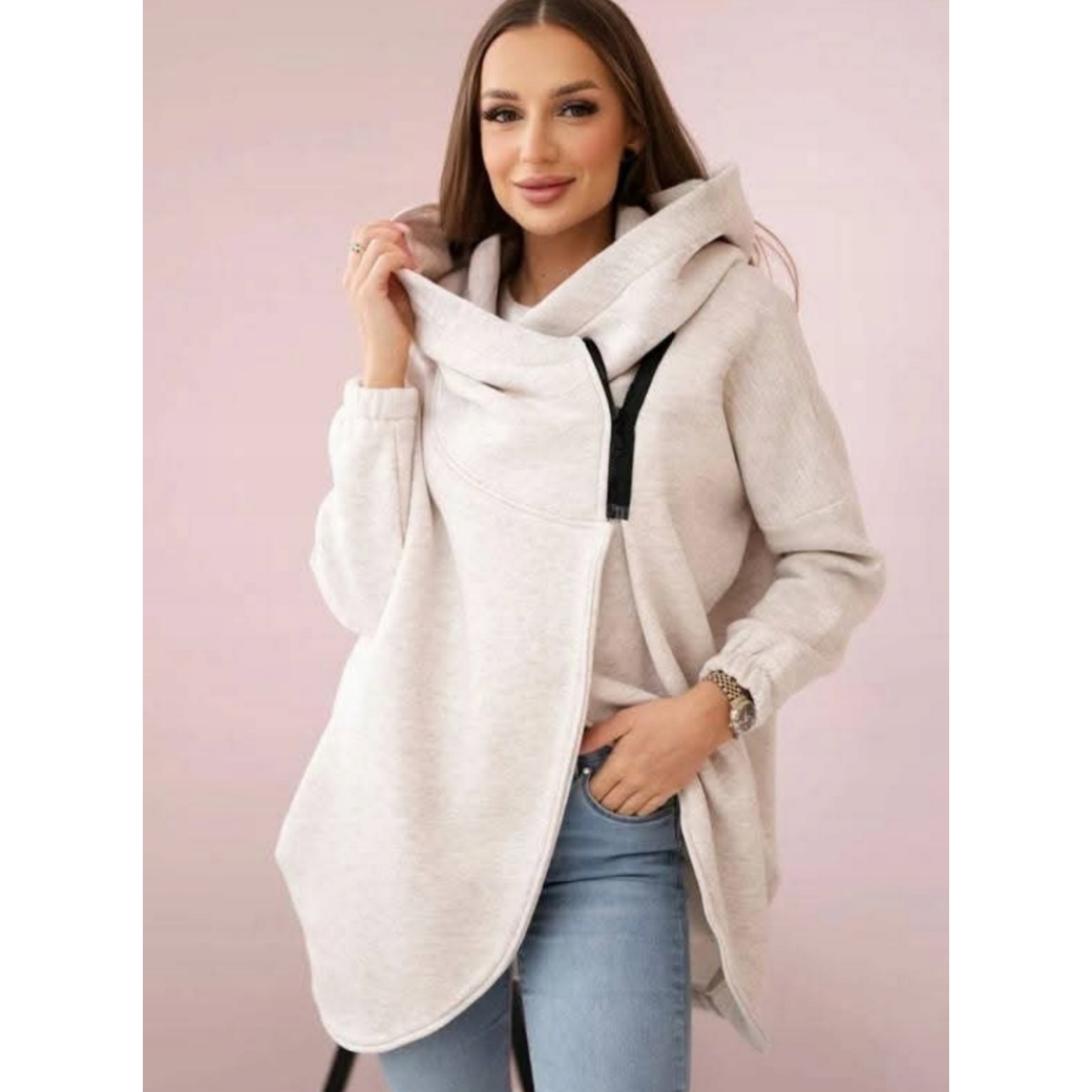 đ (S-4XL) đŒ NĆi tĂșlmĂ©retezett vastag kapucnis pulcsi