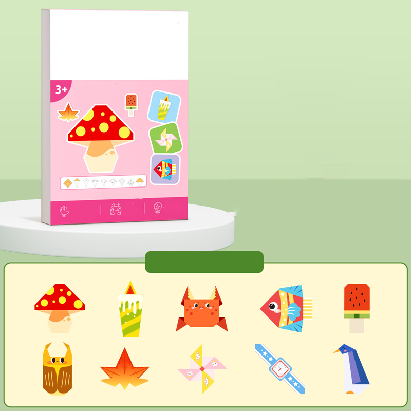 📚 Gyerek origami könyv — 30 origami minta!