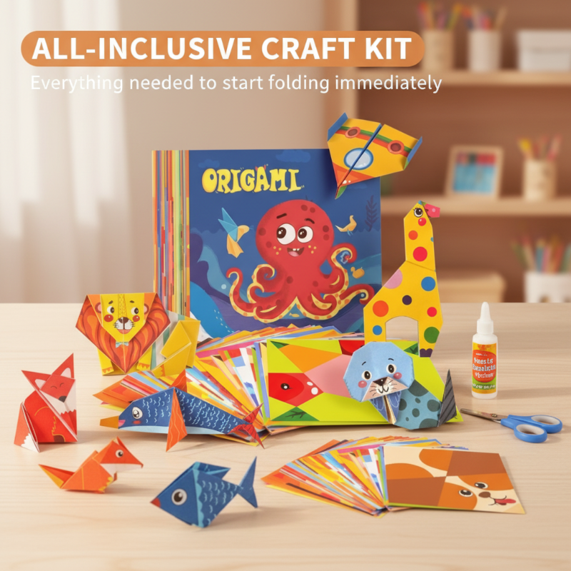 đ¶đ§ Gyermek oktatĂĄsi DIY origami kĂ©zmƱves âïžâš