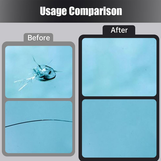 🔥2+1 ingyen 🔥🚗Szélvédő repedésjavító készlet⚡