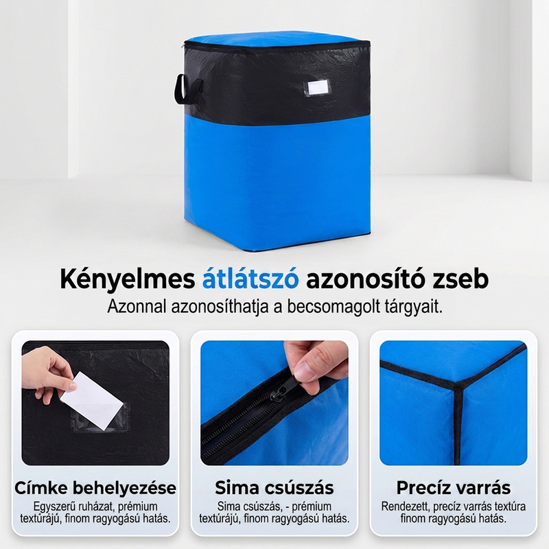 đđŠ ĂsszecsukhatĂł TĂĄrolĂł Ă©s KöltöztetĆ TĂĄska â Extra Nagy KapacitĂĄs, Lapra HajtogathatĂł DizĂĄjn, MegerĆsĂtett FogantyĂșk otthoni SzervezĂ©shez Ă©s KöltözĂ©shez đ đ