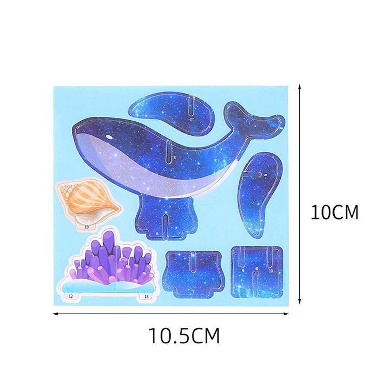 đ§© ĂpĂtse fel sajĂĄt 3D vilĂĄgĂĄt â 3D papĂr puzzle Ă©pĂtĆkĂ©szlet (4 darab, ragasztĂł nĂ©lkĂŒl) â UtĂĄnvĂ©tes đ°