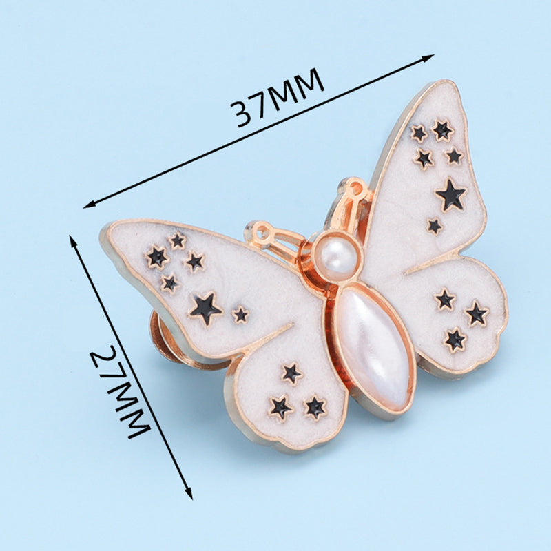 🌸🦋 Levehető, pillangó alakú övcsat – szerszám nélkül állítható, ideális farmerokhoz, szoknyákhoz és ruhákhoz✨👗