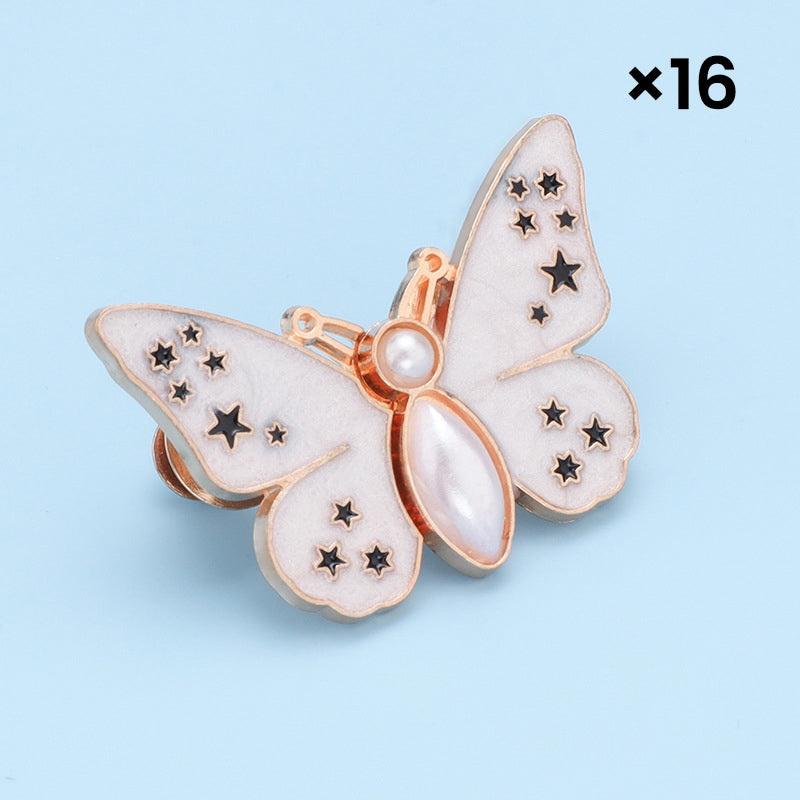 🌸🦋 Levehető, pillangó alakú övcsat – szerszám nélkül állítható, ideális farmerokhoz, szoknyákhoz és ruhákhoz✨👗