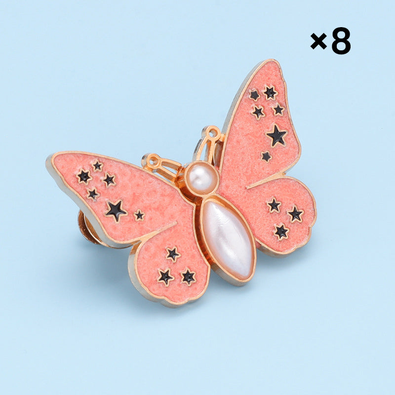 🌸🦋 Levehető, pillangó alakú övcsat – szerszám nélkül állítható, ideális farmerokhoz, szoknyákhoz és ruhákhoz✨👗