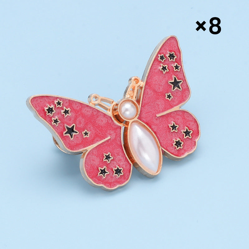 🌸🦋 Levehető, pillangó alakú övcsat – szerszám nélkül állítható, ideális farmerokhoz, szoknyákhoz és ruhákhoz✨👗