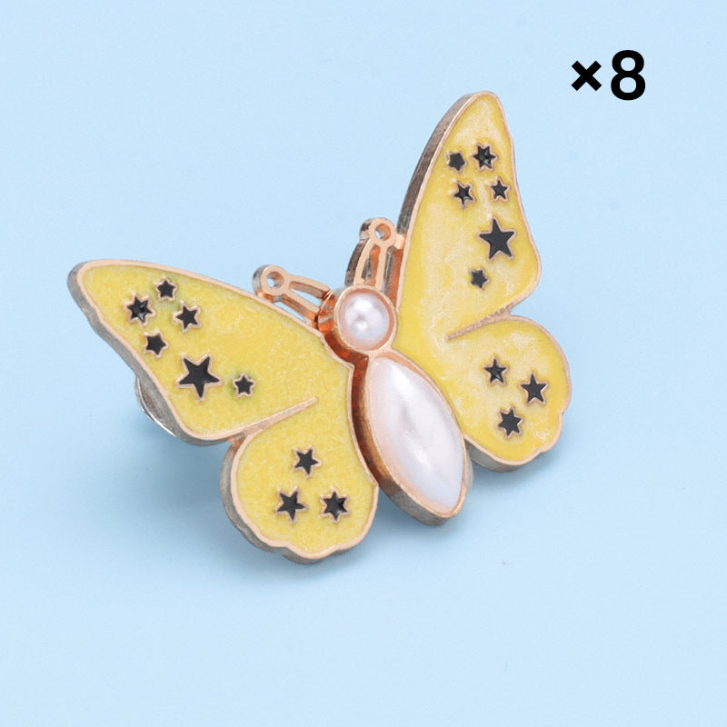 🌸🦋 Levehető, pillangó alakú övcsat – szerszám nélkül állítható, ideális farmerokhoz, szoknyákhoz és ruhákhoz✨👗