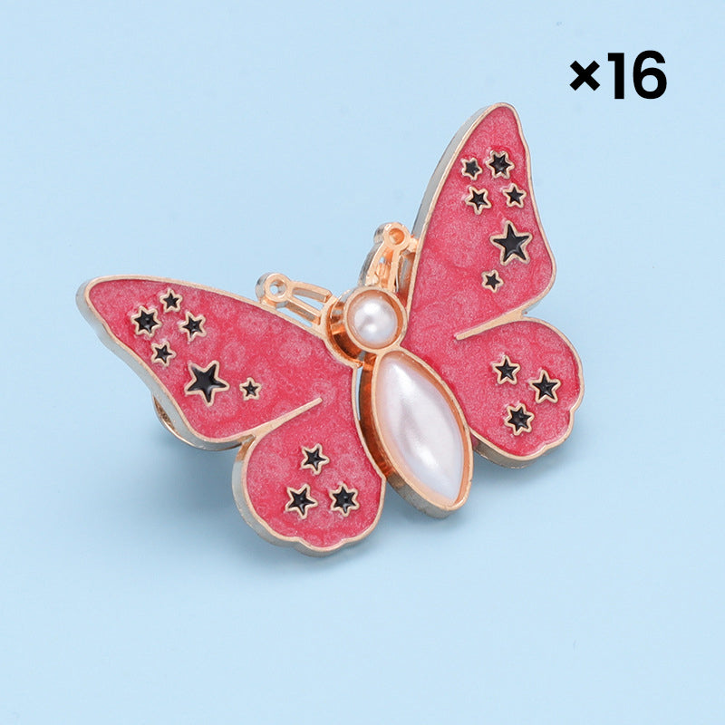 🌸🦋 Levehető, pillangó alakú övcsat – szerszám nélkül állítható, ideális farmerokhoz, szoknyákhoz és ruhákhoz✨👗
