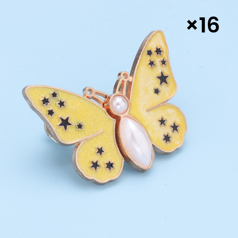 🌸🦋 Levehető, pillangó alakú övcsat – szerszám nélkül állítható, ideális farmerokhoz, szoknyákhoz és ruhákhoz✨👗