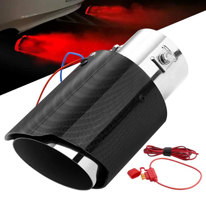 🚗 Univerzális LED-es autó kipufogóvég – 🌟 Élénk, egyedi megvilágítás és zökkenőmentes, stílusos éjszakai autózás 🛠️✨