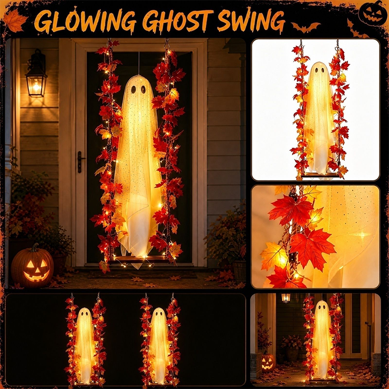 đđ» LED-es halloweeni szellemdĂsz đ