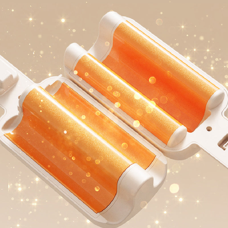 ✨32 mm-es hullámos negatív ionos hajsütővas – 4 fokozatban állítható hőmérséklet – szalonminőségű frizura otthon is💇♀️