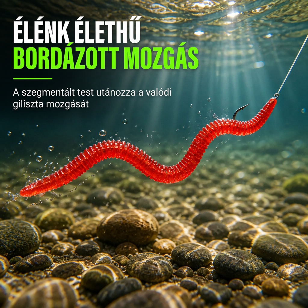 ⏰1 +1 Ingyen!🎣Bionikus földigiliszta-utánzatú lágycsali