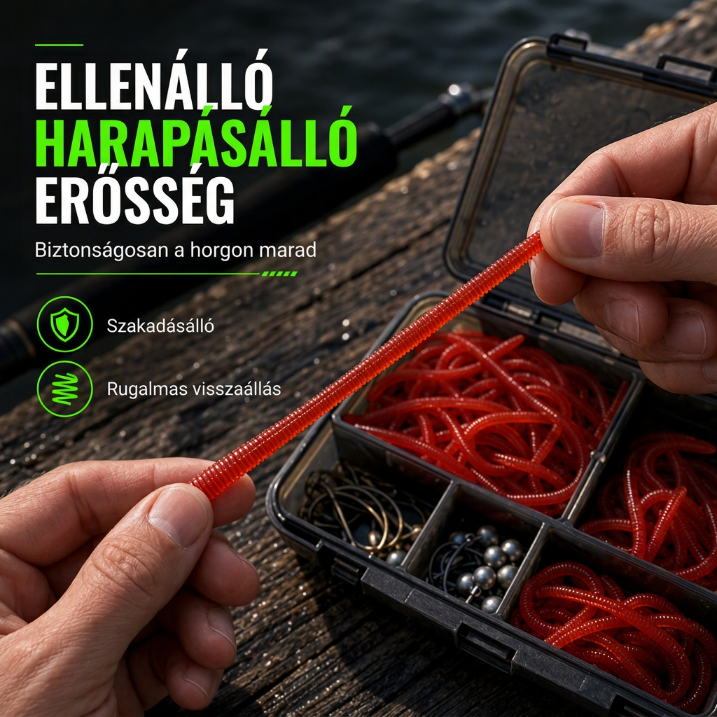 ⏰1 +1 Ingyen!🎣Bionikus földigiliszta-utánzatú lágycsali