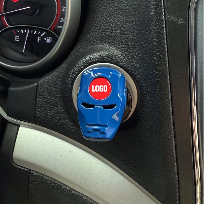 Prémium fém Start gomb borítás | Hero Edition