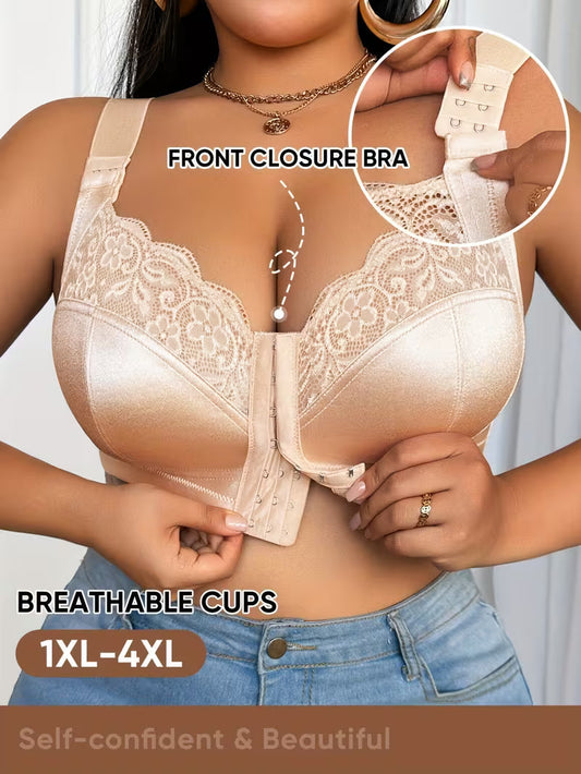 👙TRIUMPH – [4 ks]🔥50% sleva na dámské podprsenky s plným krytím pro ženy plnoštíhlých velikostí – Podprsenky pro plnoštíhlé ženy s výraznými proporcemi