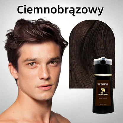 Azonnali színező hatású hajsampon - Szakáll és haj
