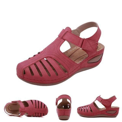 👡Prémium könnyű bőr szandál – Ortopédikus, kényelmes, stílusos✨🎁