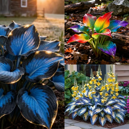 🔥Utolsó napi akció🔥Prémium minőségű, ritka hosta magok🌿Árnyéktűrő növény