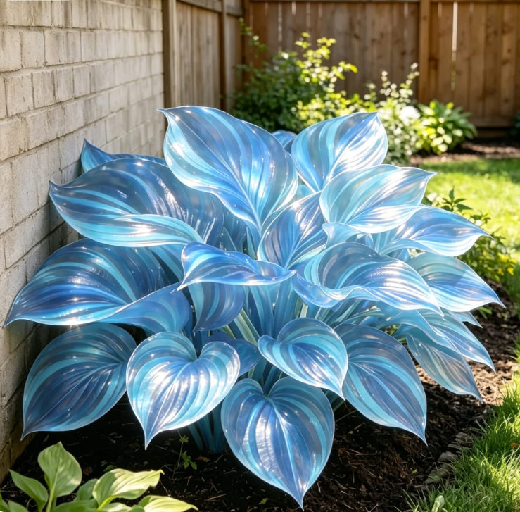 💎 Ritka, többszínű, opál hosta 🌿 Lenyűgöző lombozat, amely egész szezonban csillog