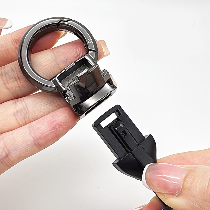SnapLock™ Taktikai Gyorskioldós Kulcstartó - Csavarmentes fém autós kulcstartó tartós TPU pánttal