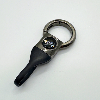 SnapLock™ Taktikai Gyorskioldós Kulcstartó - Csavarmentes fém autós kulcstartó tartós TPU pánttal