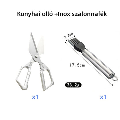 🔥🍖 Multifunkcionális, nagy teljesítményű konyhai olló ✂️👨‍🍳