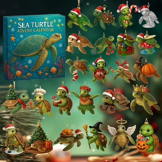 🌊🐢 Tengeri teknős adventi naptár 2025