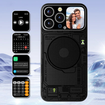 Globális, limitált kiadású, mágneses, jövő technológiás intelligens védőtok (iPhone 17-12 készülékkel kompatibilis)