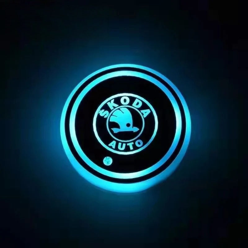 2 db LED-es autóalátét