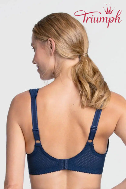 💖Triumph® 3 darabos szett ✨Kényelmes pamut pöttyös melltartó
