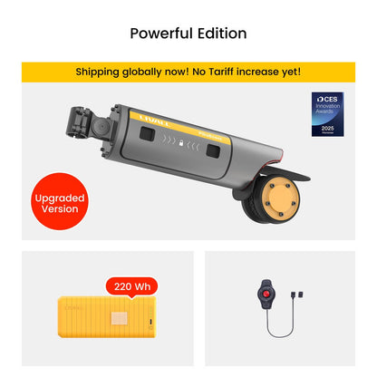 LIVALL PikaBoost 2 elektromos kerékpár átalakító készlet -- Erőteljes lendület, rugalmas mozgások