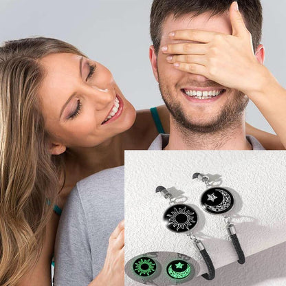 Nap és Hold – Egy Lélek. 💞 Karkötők pároknak, akik a távolság ellenére is összekapcsolódnak.