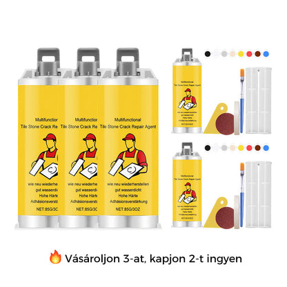 🧱 Többfunkciós javító készletek csempe- és kőrepedésekhez💧