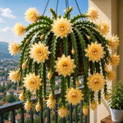 🌸 Ritka Epiphyllum orchideakaktusz – Lenyűgöző egzotikus virágok